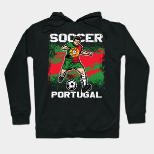 Portugal Futbol Soccer Hoodie